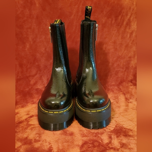 Dr. Martens Shoes - NEW Dr Doc Martens Black Patent Max Boots
